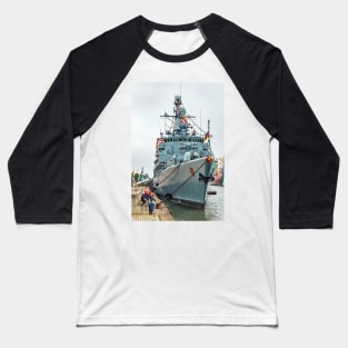 German Navy Frigate 'Karlsruhe' - Bremerhaven Baseball T-Shirt